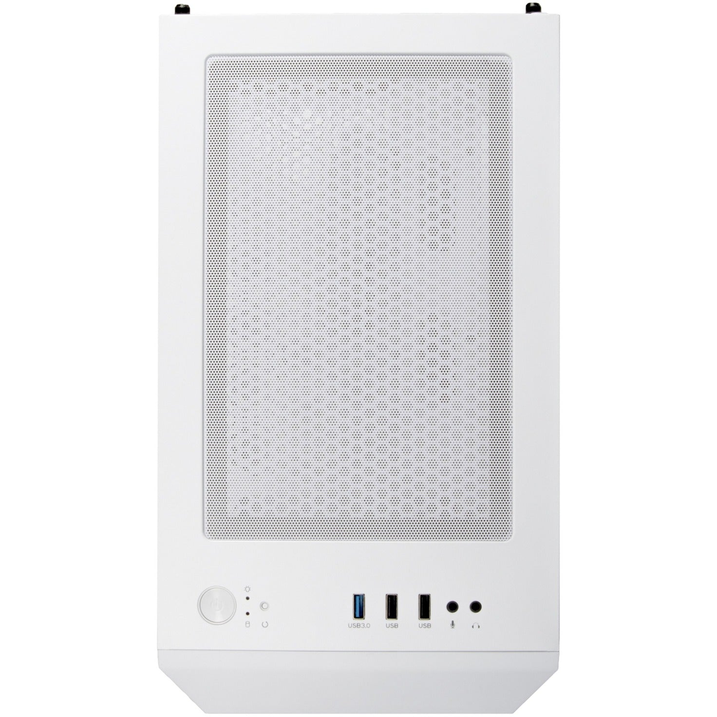 Silverstone fara h1m pro midi tower behuizing (wit | 3x usb-a | rgb | window)