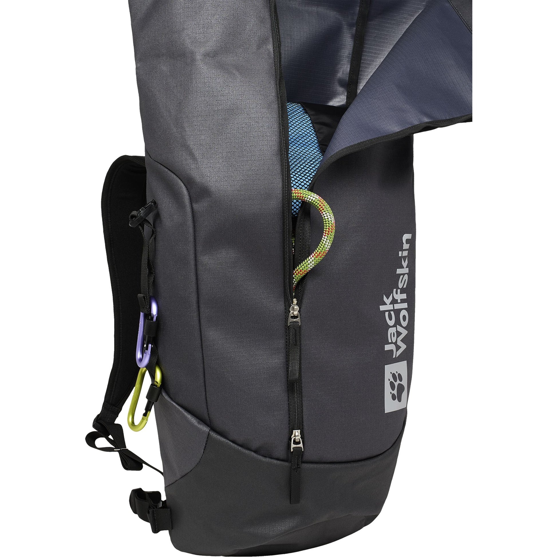 Jack wolfskin all-in pack 30 rugzak (zwart, 30 liter)