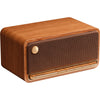 Edifier mp230 retro bluetooth speaker luidspreker (houtkleur, bluetooth, microsd, aux, usb-c)