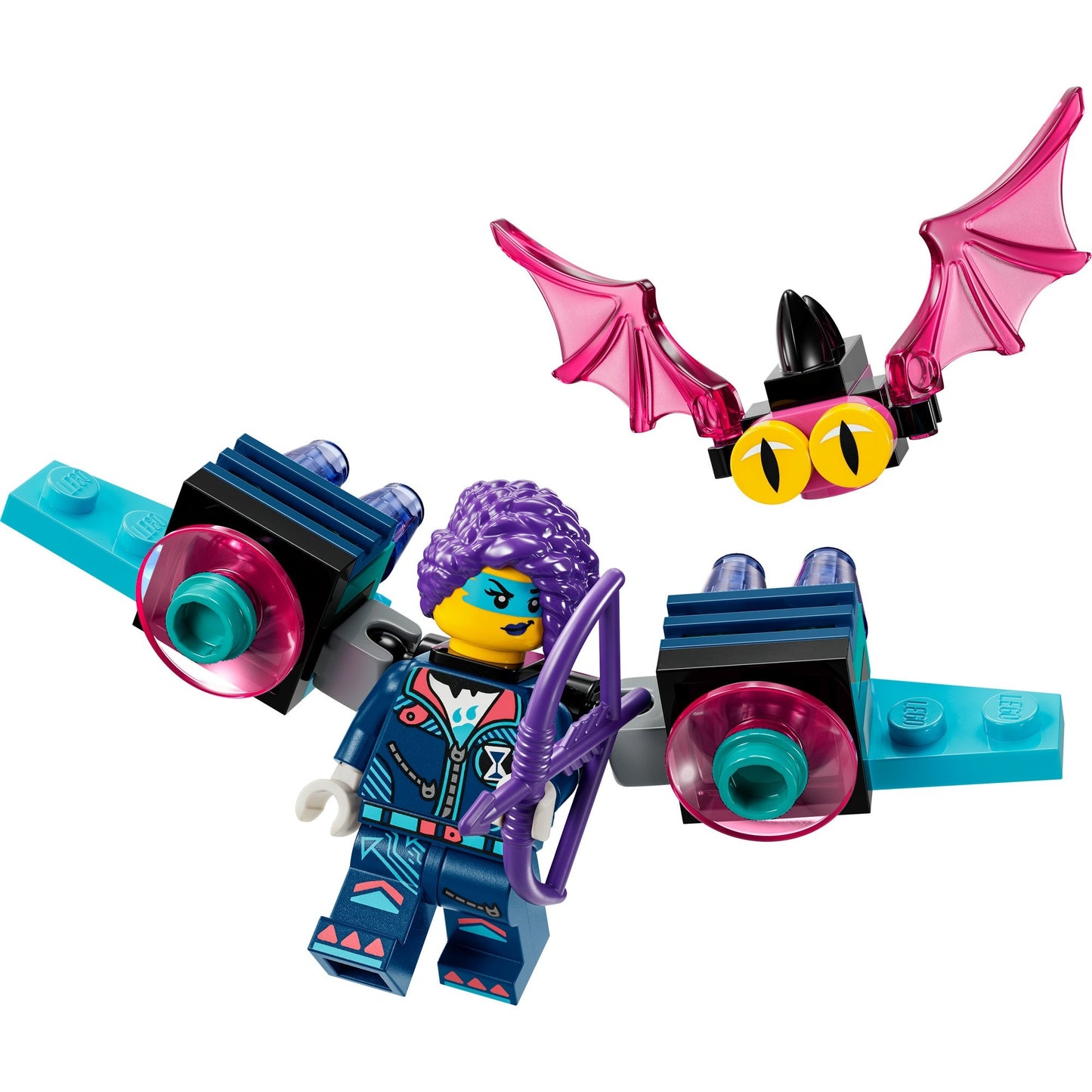 Lego dreamzzz - zoey's jetpackbooster z-blob en bunchu spinontsnapping constructiespeelgoed (30660)