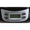 Domo koffiezet met timer en display do708k koffiefiltermachine (zwart, 1,5 liter)