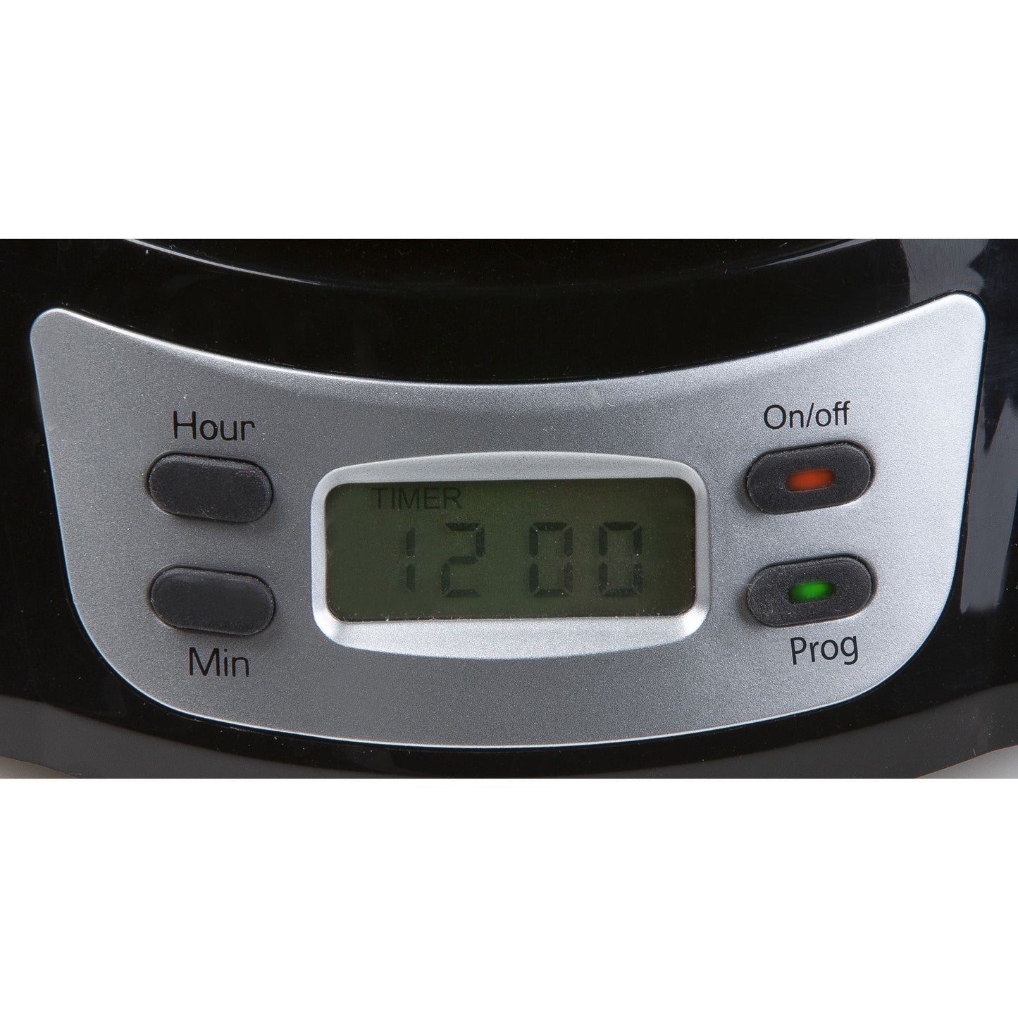 Domo koffiezet met timer en display do708k koffiefiltermachine (zwart, 1,5 liter)