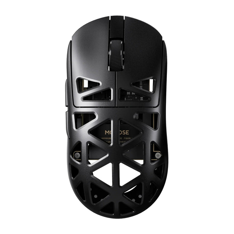 Mchose a7x ultra magnesium alloy wireless gaming mouse (zwart, tot 40.000 dpi, 2.4 ghz usb-c bluetooth)