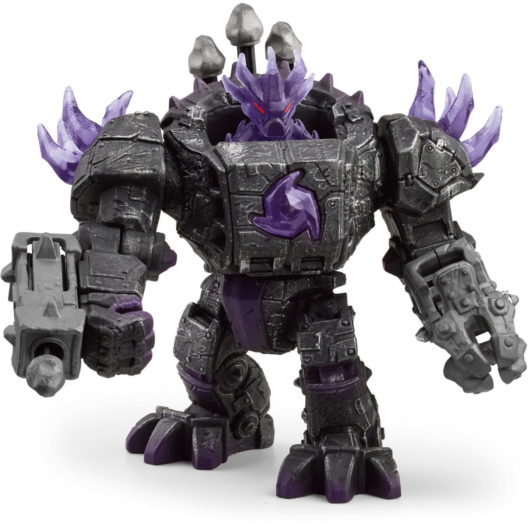 Schleich eldrador - schaduw-meesterrobot met mini creature speelfiguur