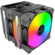 Montech nx600 argb cpu-koeler (zwart)