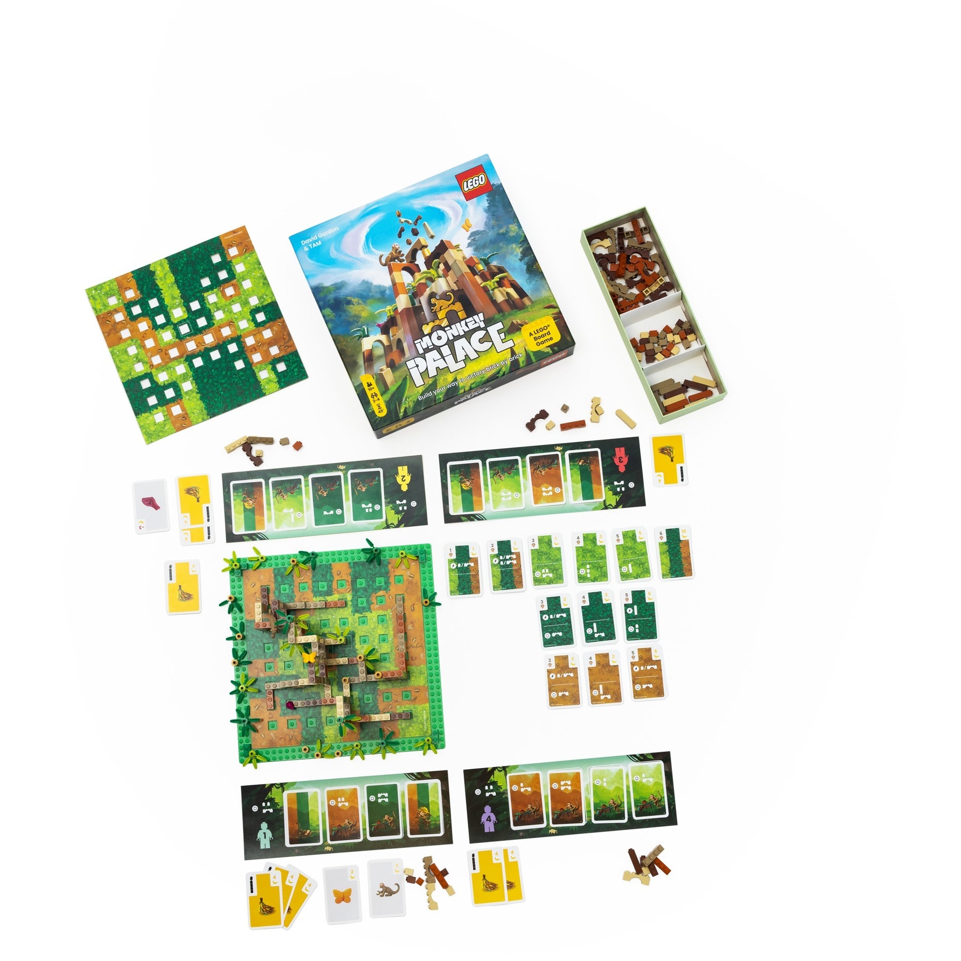 Asmodee lego® monkey palace bordspel (frans nederlands, 2 - 4 spelers, 45 minuten, vanaf 10 jaar)