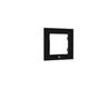 Shelly wall frame 1 afdekking (zwart)