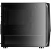 Silverstone sst-fav1mb-pro midi tower behuizing (zwart | 4x usb-a | rgb | window)