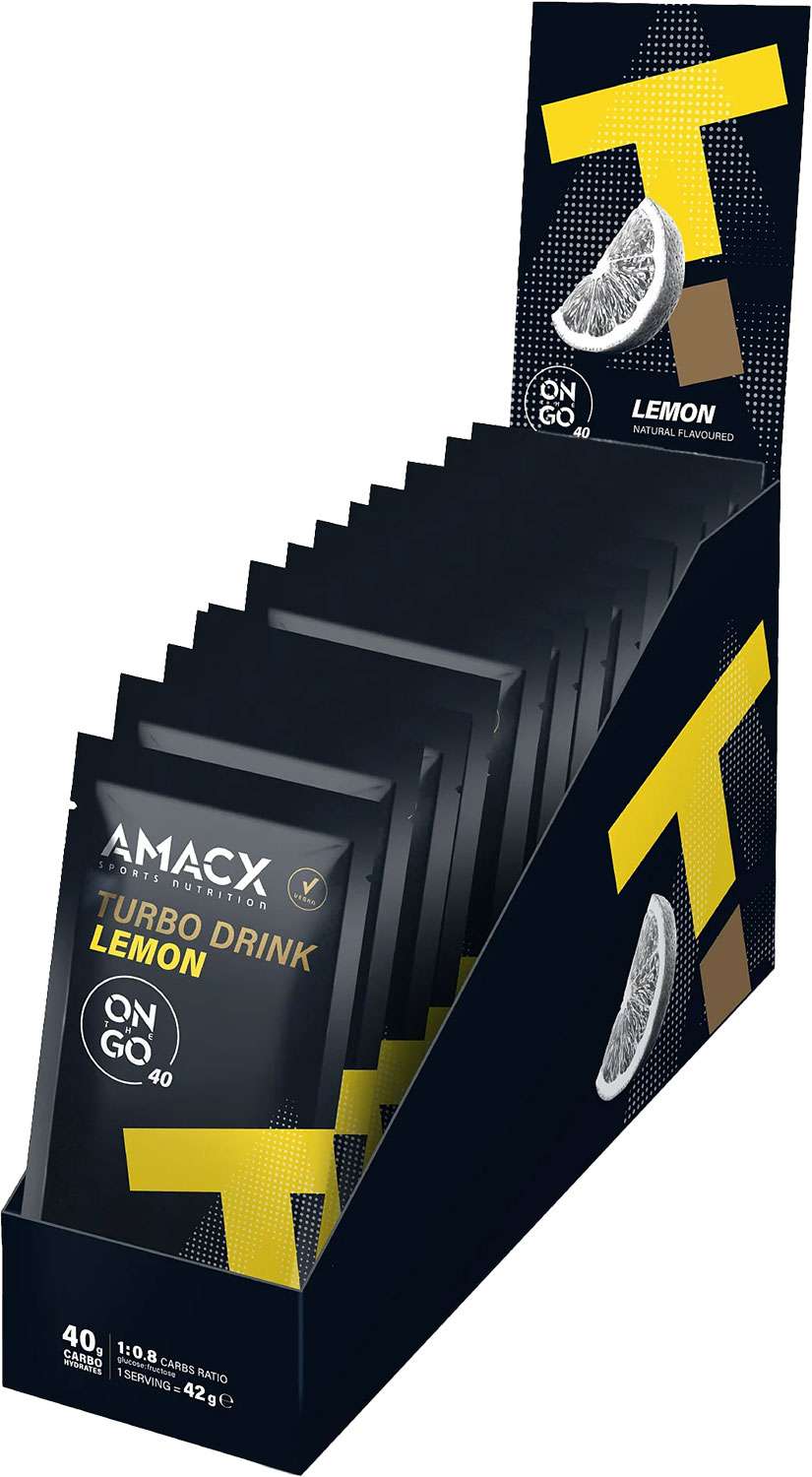 Amacx turbo drink 1:0.8 on the go 12x42g