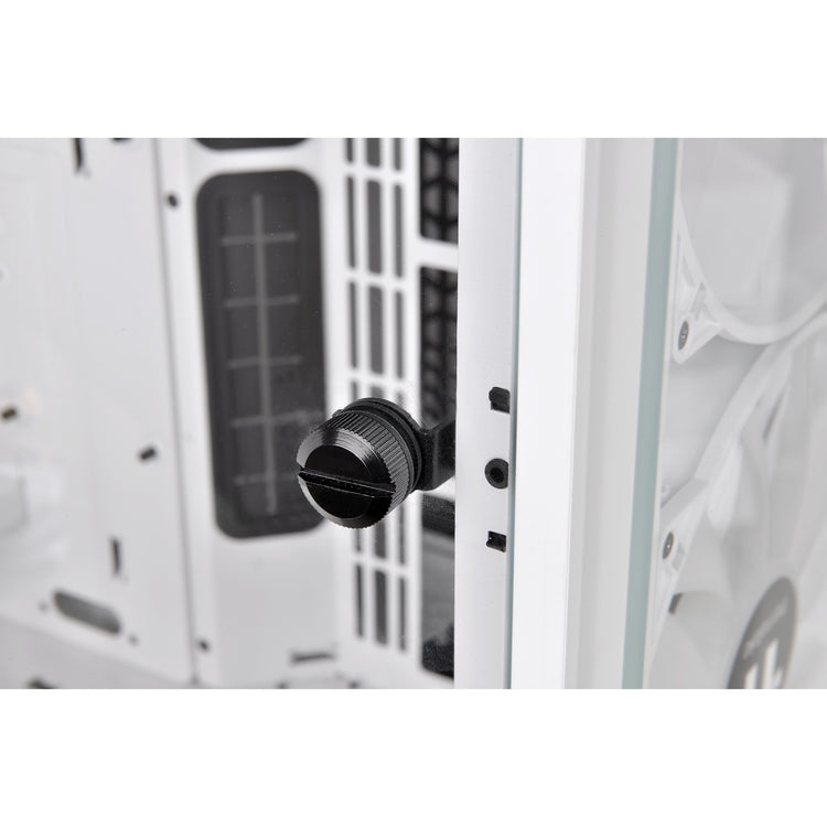 Thermaltake view 51 tg snow argb edition midi tower behuizing (wit | 4x usb-a | 1x usb-c | rgb | window)