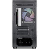 Thermaltake view 170 tg argb mini tower behuizing (zwart | 2x usb-a | rgb | tempered glass)