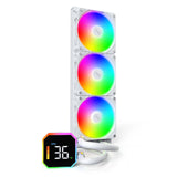 Montech hyperflow digital 360 waterkoeling (wit) - afbeelding 3
