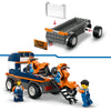 Lego city 60491 transportwagen voor motoren