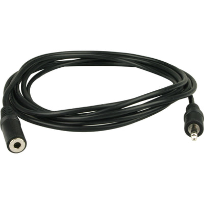 Goobay 3,5 mm jack (male) naar 3,5 mm jack (female) verlengkabel (zwart, 3 meter)