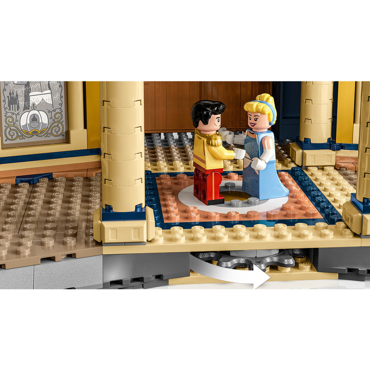 Lego disney - disney kasteel constructiespeelgoed (43222)