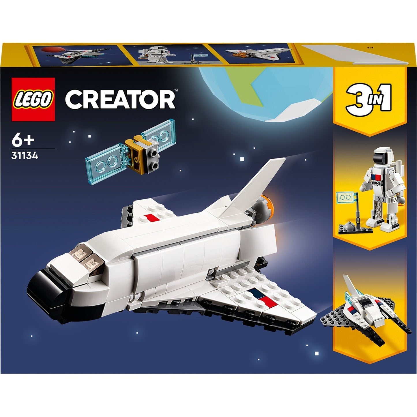 Lego creator 31134 3in1 space shuttle