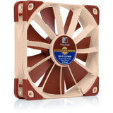 Noctua nf-f12 pwm case fan (lichtbruin, 120 x 120 x 25 mm) - afbeelding 2