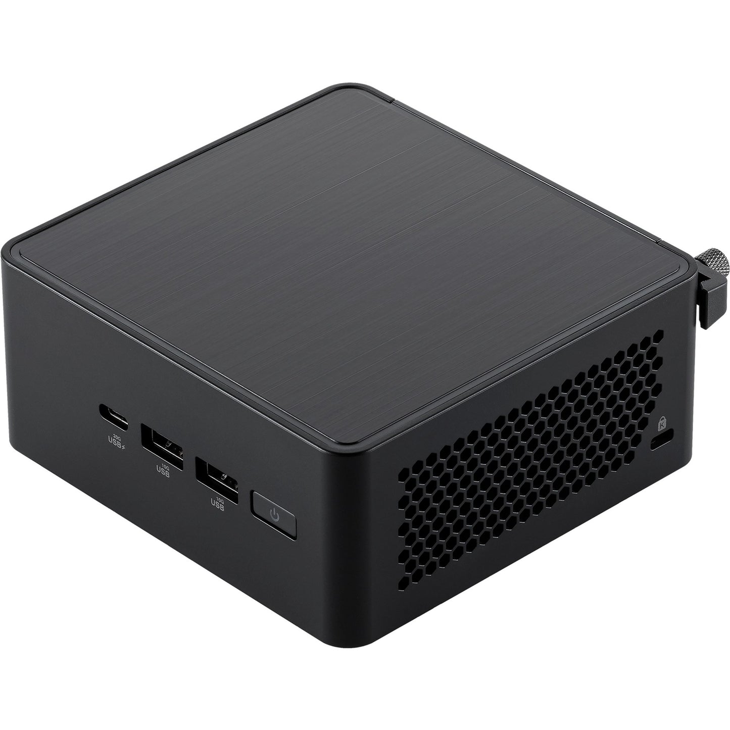 Asus nuc 14 pro tall kit rnuc14rvhi300002i barebone (zwart | core 3 100u | intel graphics)