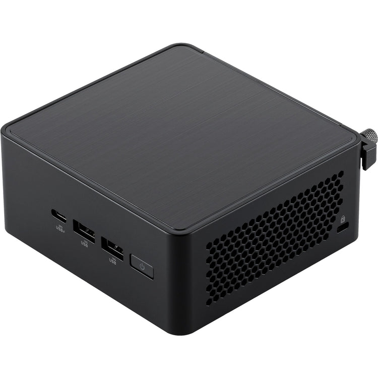 Asus nuc 14 pro tall kit rnuc14rvhi300002i barebone (zwart | core 3 100u | intel graphics)