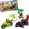 Lego spidey 11198 spin en electro achtervolging met dinosaurusvoertuigen