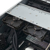 Silverstone rm44 rack behuizing (zwart | 4u | usb type-c | 2x 80mm casefan inbegrepen)