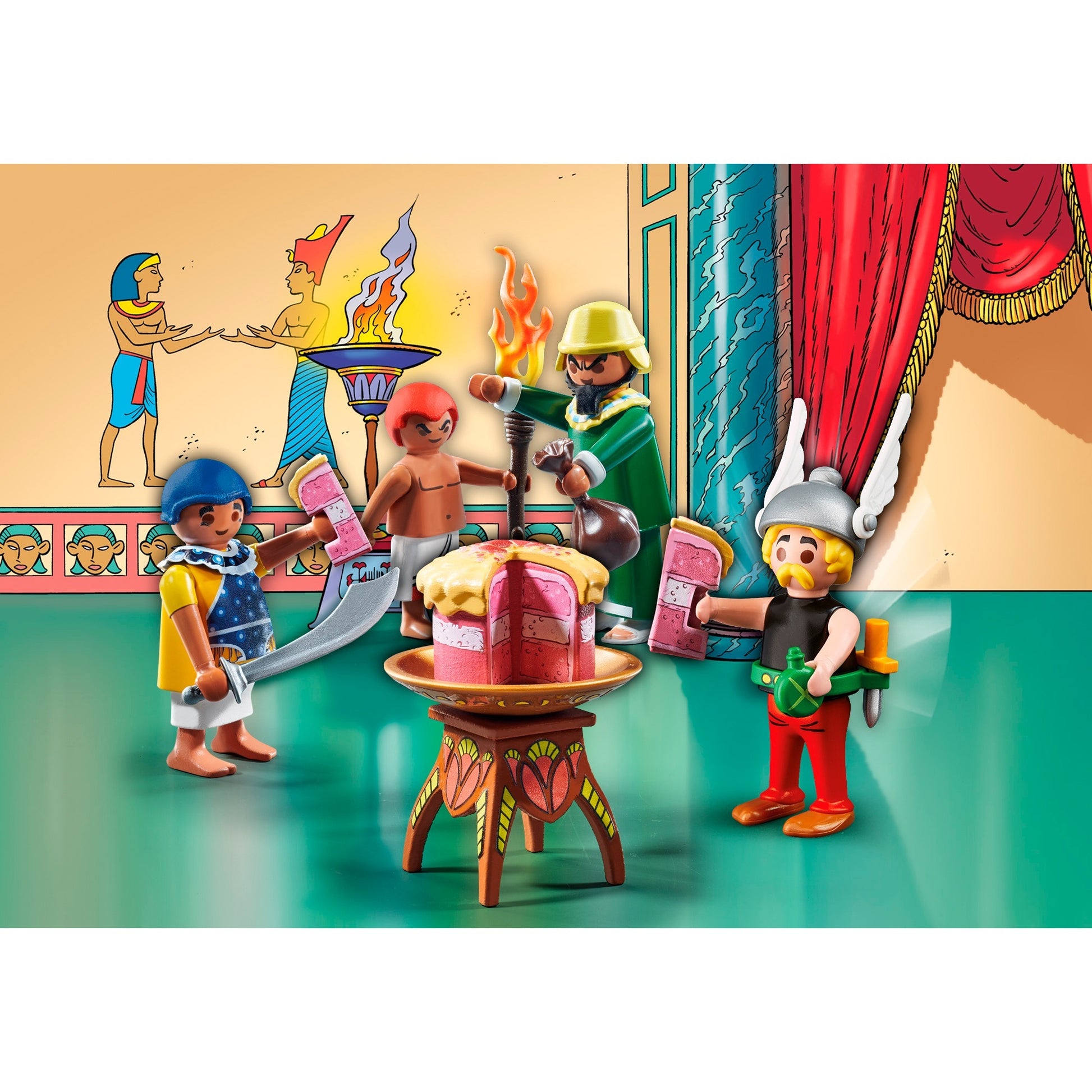 Playmobil astérix: de vergiftigde taart van plurkis - 71269