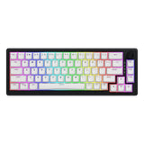 Hator skyfall mag ultra 8k rgb mechanisch gaming toetsenbord (zwart, us lay-out (qwerty), hator aurum ice, 65%, rgb, double-shot pbt, hot-swap) - afbeelding 1