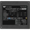 Thermaltake toughpower gf a3 gold - tt premium edition modulaire 850 watt voeding (zwart, 4x pcie)