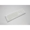Ducky zero 6108 pure white rgb mechanisch gaming toetsenbord (wit, us lay-out (qwerty), cherry mx2a speed silver, 100%, rgb leds, double-shot pbt, hot swap, 2.4ghz | bluetooth | usb-c)