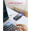 Icy box ib-cr204-cu3 2-in-1 kaartlezer (zwart)