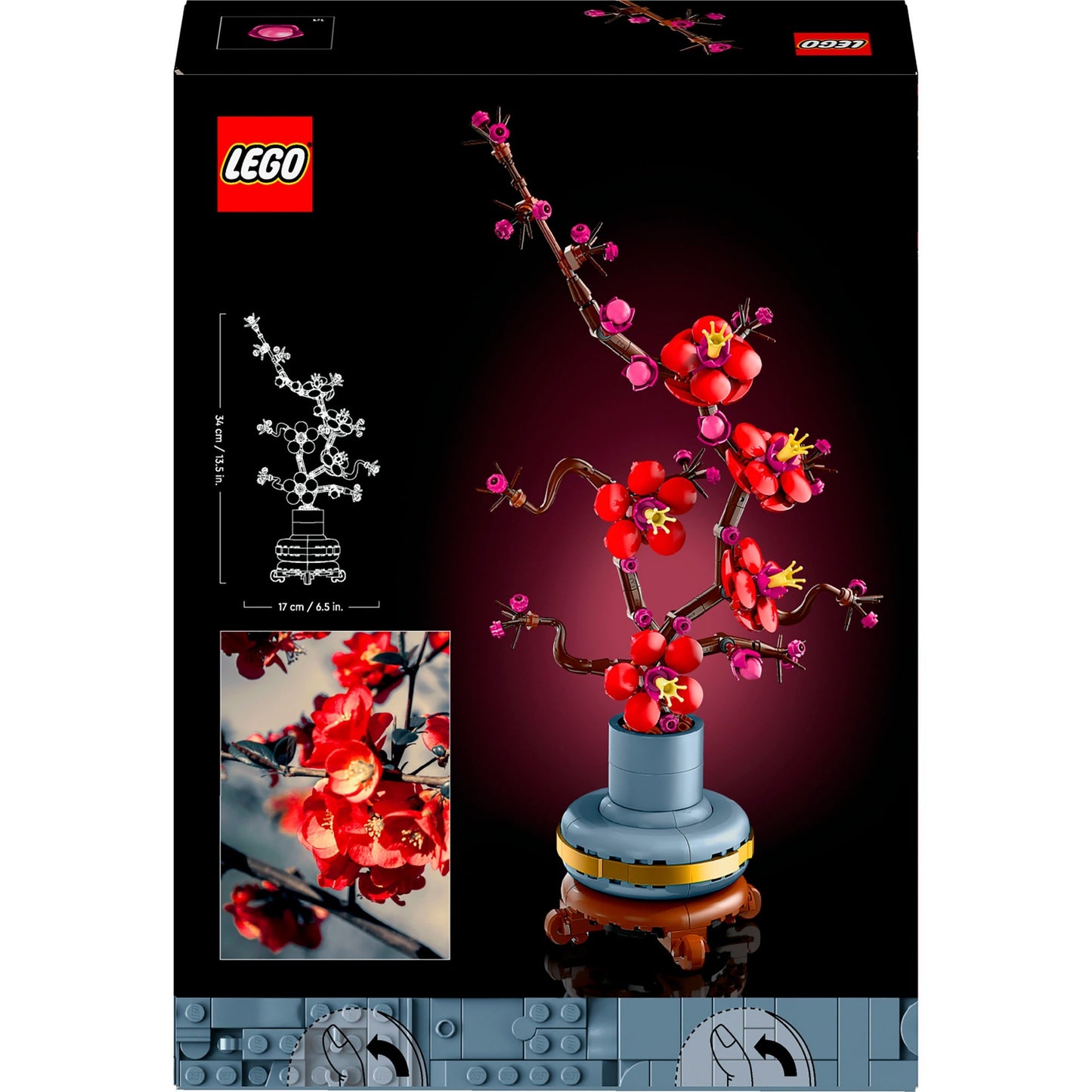Lego icons japanse abrikoos - botanical collection - 10369