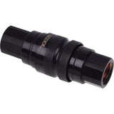 Alphacool eiszapfen quick release koppeling (zwart) - afbeelding 2