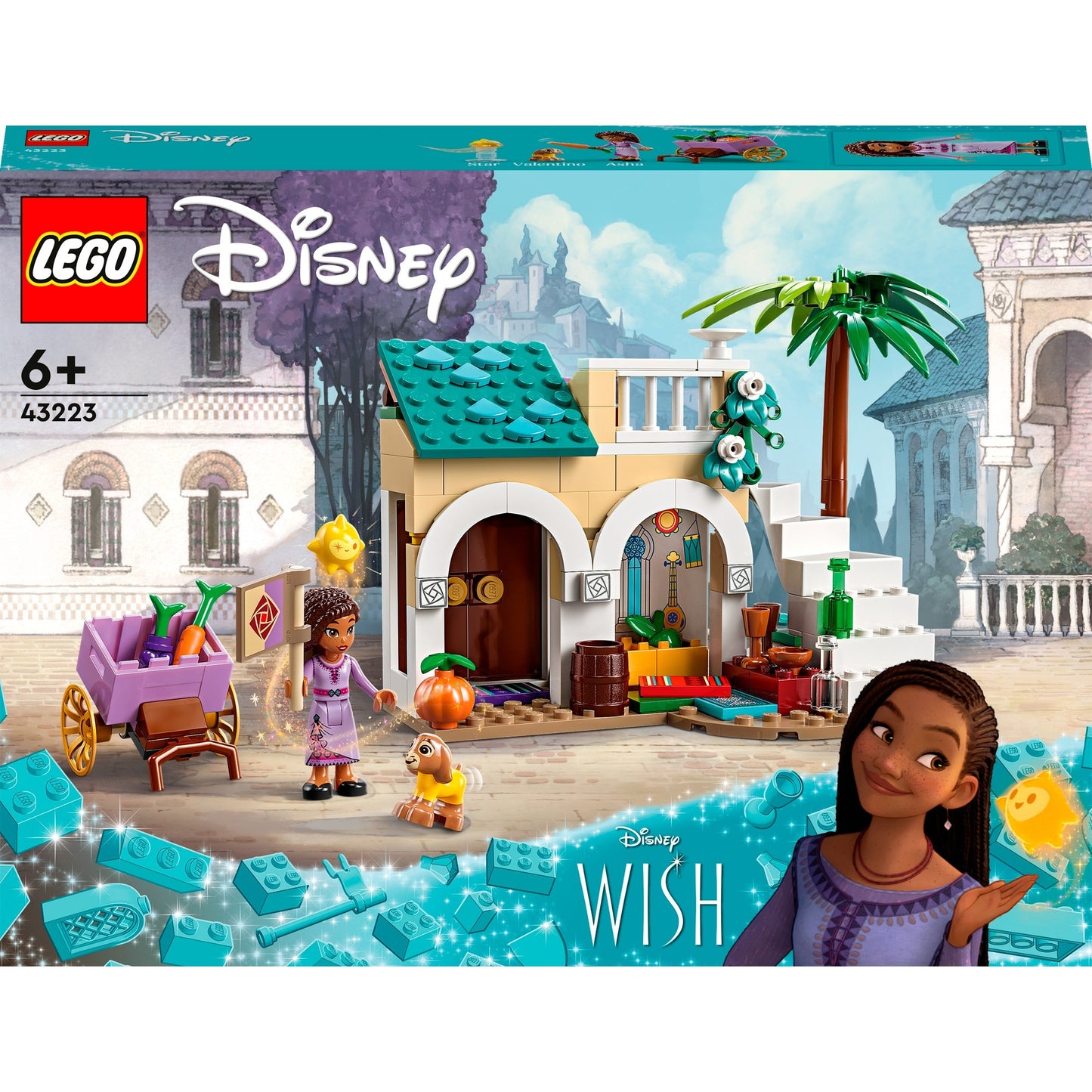 Lego disney wish asha in de stad rosas poppetjes wish set - 43223