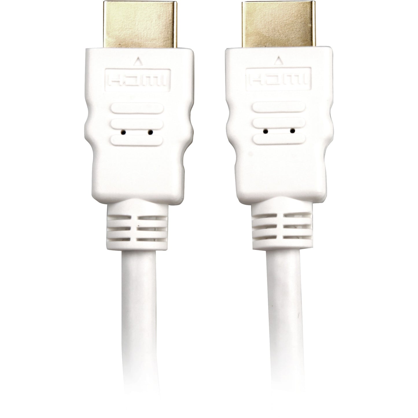 Sharkoon high speed hdmi kabel met ethernet (wit, 1 meter, 4k, verguld)
