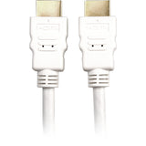 Sharkoon high speed hdmi kabel met ethernet (wit, 1 meter, 4k, verguld) - afbeelding 4