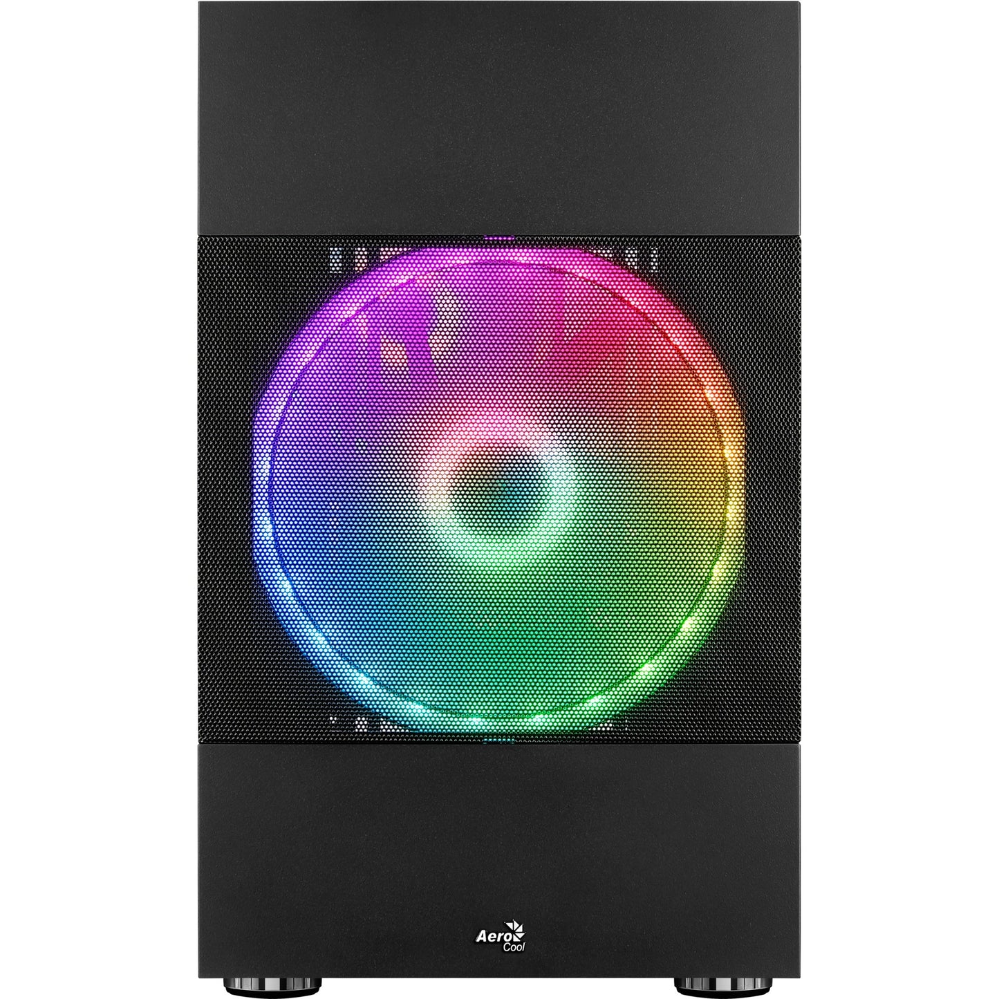 Aerocool atomic v2 mini tower behuizing (zwart | 2x usb-a | window)