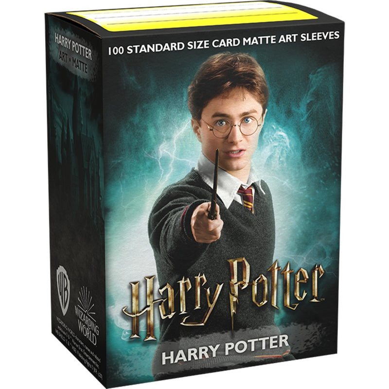 Asmodee dragon shield matte art - wizardingworld - harry potter sleeve (100 stuks)