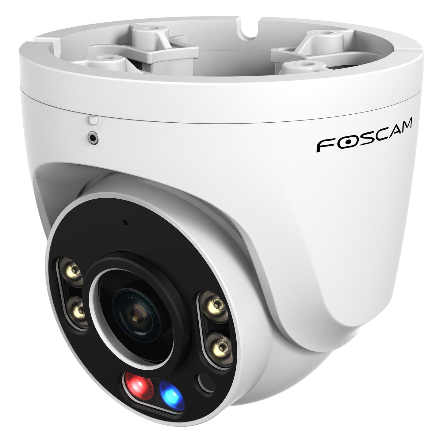 Foscam w5ep, 3k 5mp qhd poe ip camera (wit)