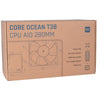 Alphacool core ocean t38 280 waterkoeling (zwart)