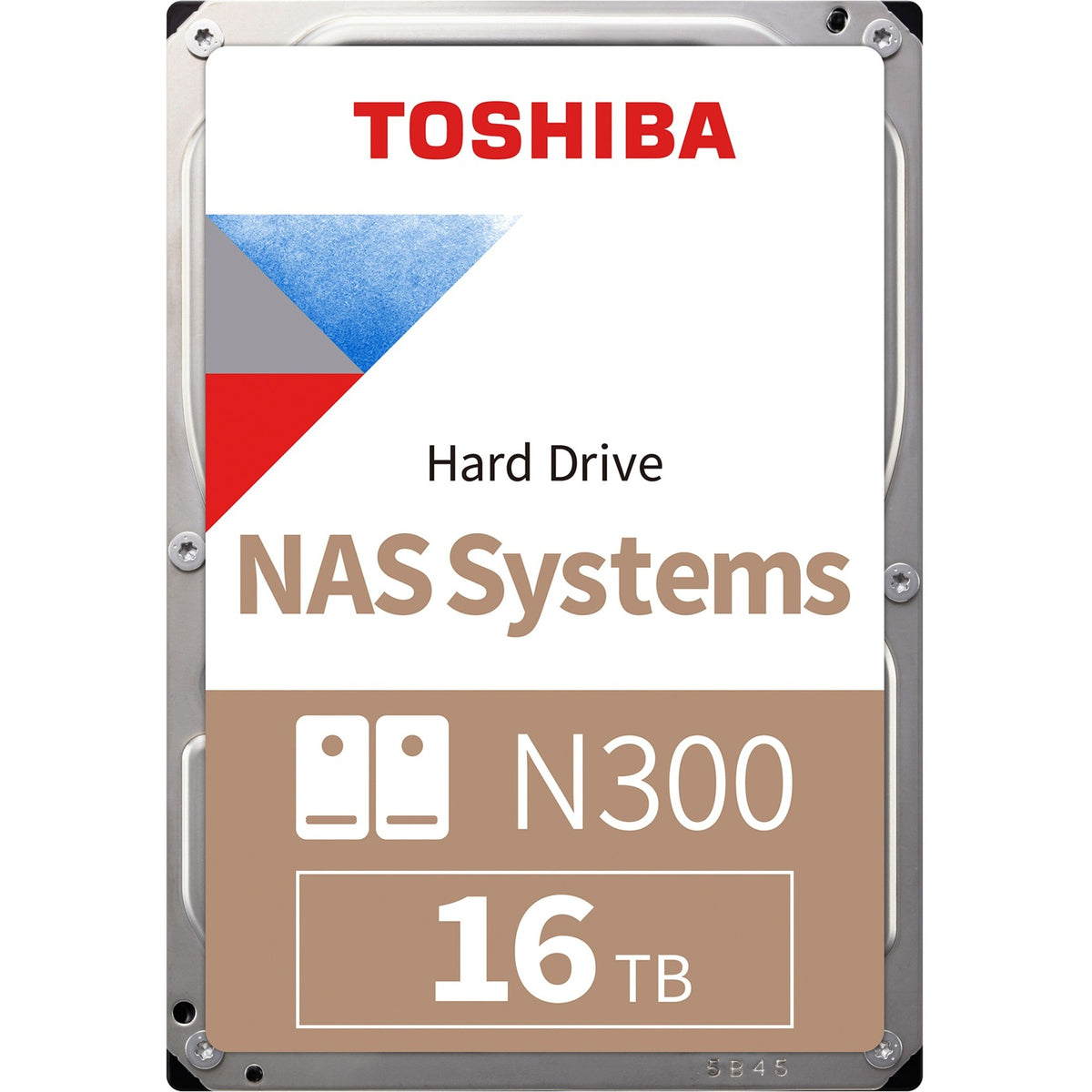 Toshiba n300 16 tb harde schijf (sata 600, 24 7)