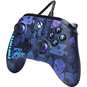 Powera advantage controller met kabel voor de xbox series x|s - fortnite: victory royale (donkerblauw, xbox series x|s, xbox one, pc) - afbeelding 2