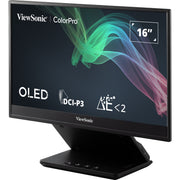 Viewsonic vp16-oled 16 monitor (zwart (mat), 1x micro-hdmi, usb-c, sound) - afbeelding 2