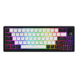 Hator skyfall mag ultima 8k wireless rgb mechanisch gaming toetsenbord (zwart, us lay-out (qwerty), hator aurum ice, 65%, rgb, double-shot pbt, hot-swap, 2.4ghz | bluetooth | usb-c) - afbeelding 1