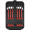 Wiha bit set slimbit electric bitset (rood, 76-delig)