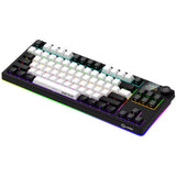 Lorgar kbp70tklw rgb mechanisch gaming toetsenbord (zwart, us lay-out (qwerty), logar toxic purple, 80% (tkl), rgb, hot-swappable, pbt double-shot, bluetooth | 2.4ghz | usb) - afbeelding 7