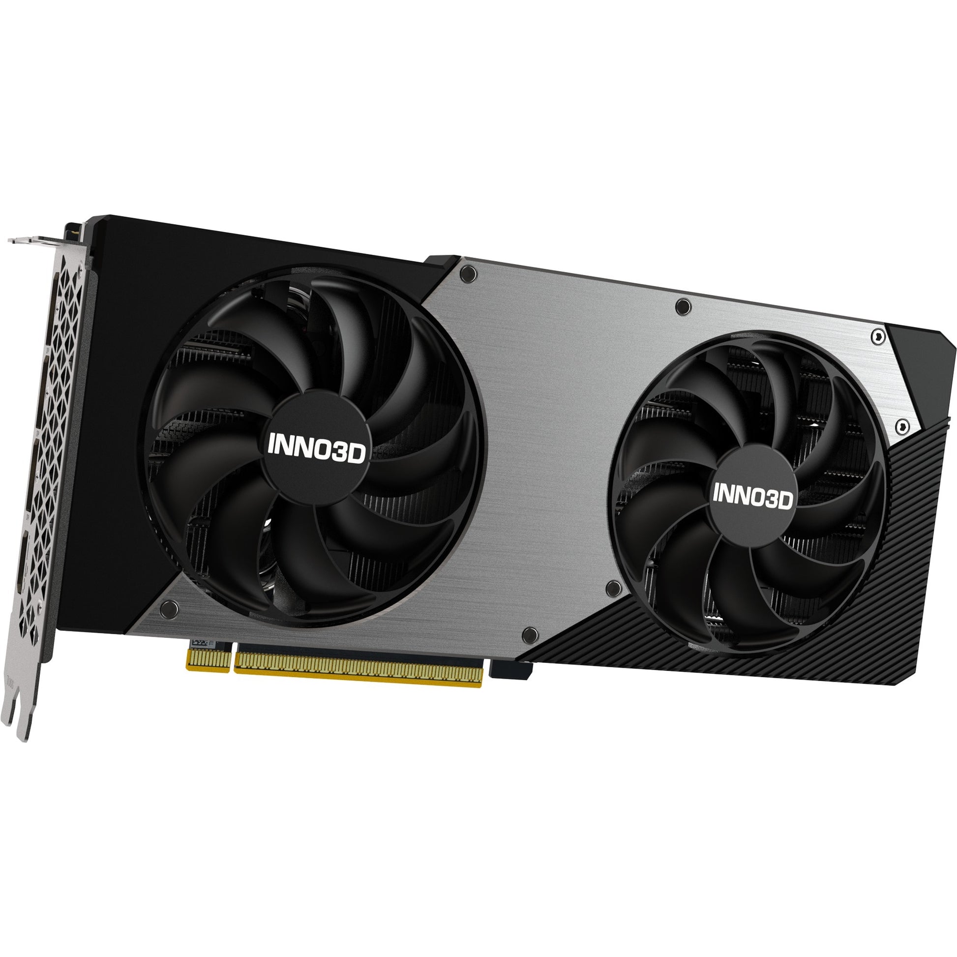 Inno3d geforce rtx 5070 twin x2 oc grafische kaart (zwart, dlss 4, 3x displayport, 1x hdmi 2.1)