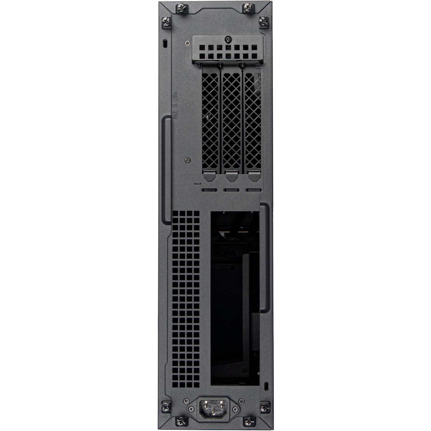 Silverstone milo 12 mini tower behuizing (zwart | 2x usb-a | 1x usb-c)