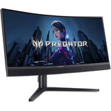 Acer predator x34 v3 34 curved ultrawide gaming monitor (zwart, 1x displayport, 2x hdmi, 1x usb-c, 4x usb-a, 180 hz) - afbeelding 2
