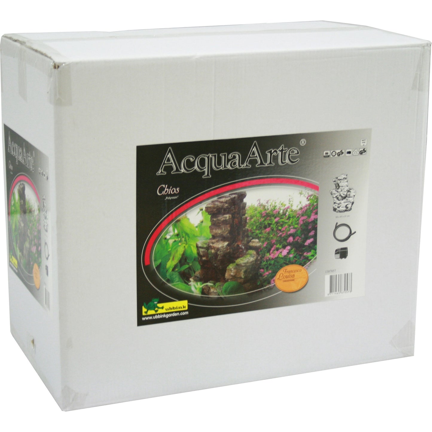 Ubbink - acquaarte - chios - waterornament - waterval - led