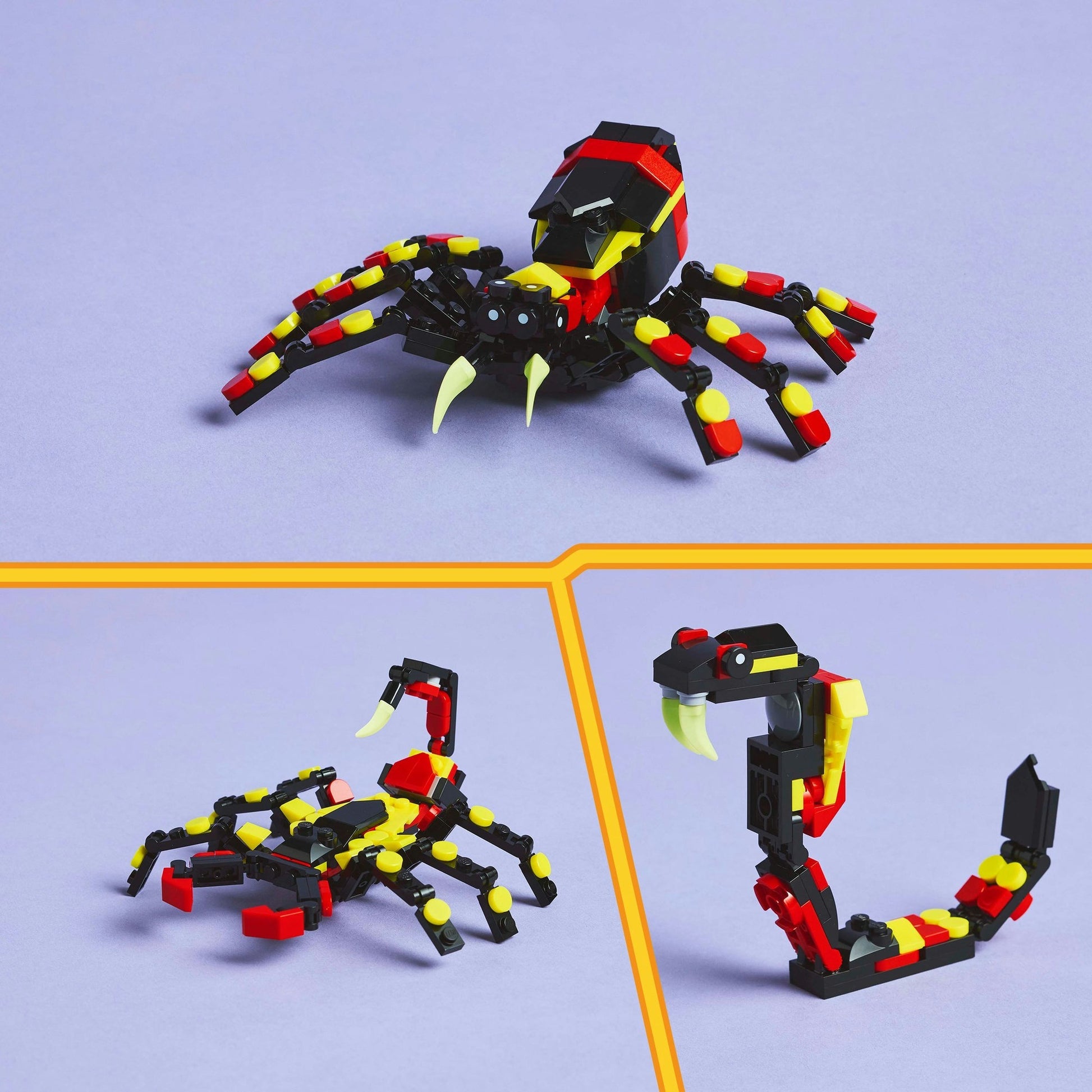 Lego creator 3in1 wilde dieren: spannende spin - 31159